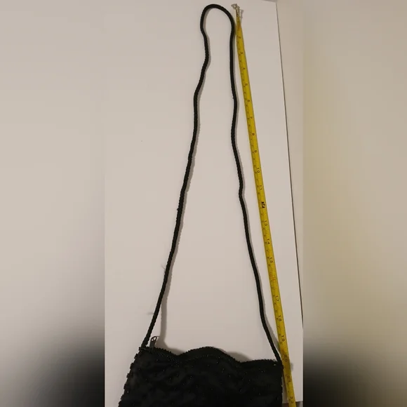 Carolyne Barton Beaded Black Evening Bag - Picture 11 of 16